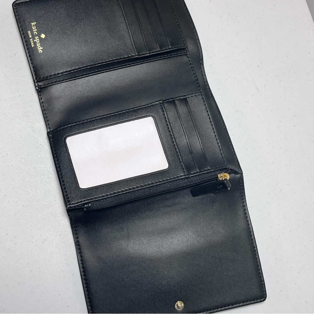 NWT Kate Spade Black Sawyer Street Callie Clutch Wallet - Picture 6 of 10